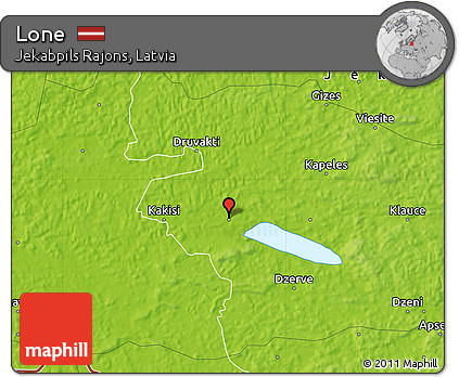 Physical Map of Lone
