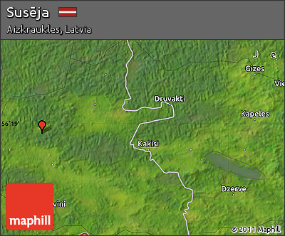 Satellite Map of Susēja