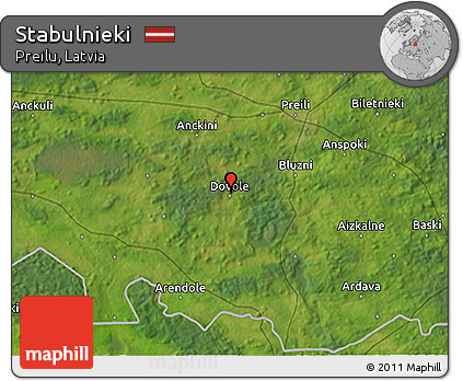 Satellite 3D Map of Stabulnieki