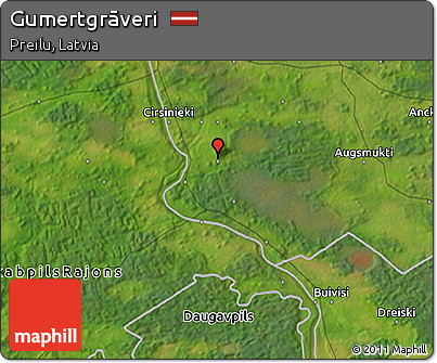 Satellite 3D Map of Gumertgrāveri