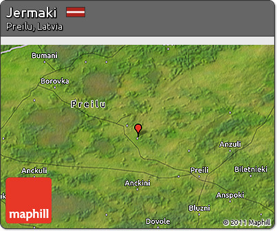 Satellite 3D Map of Jermaki