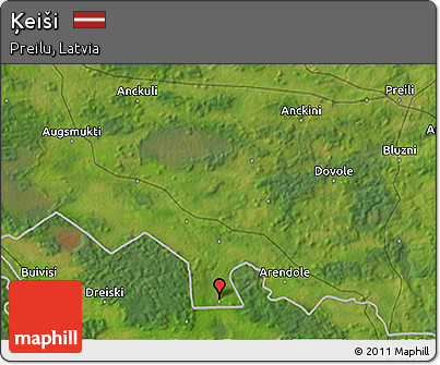 Satellite 3D Map of Ķeiši