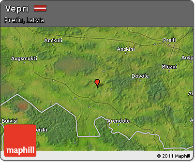 Satellite 3D Map of Vepri
