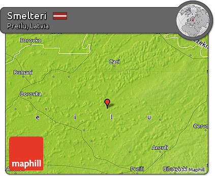 Physical Map of Smelteri
