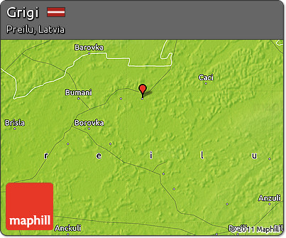 Physical Map of Grigi