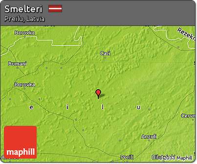Physical Map of Smelteri