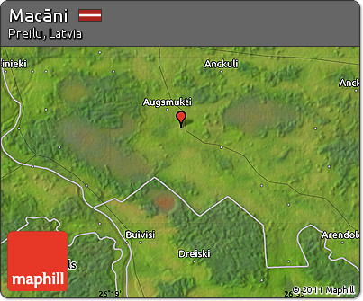 Satellite Map of Macāni