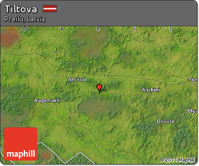 Satellite Map of Tiltova