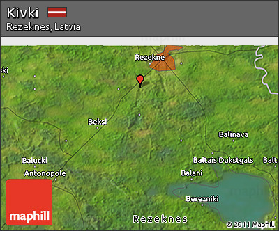 Satellite 3D Map of Kivki