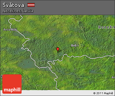 Satellite 3D Map of Svātova