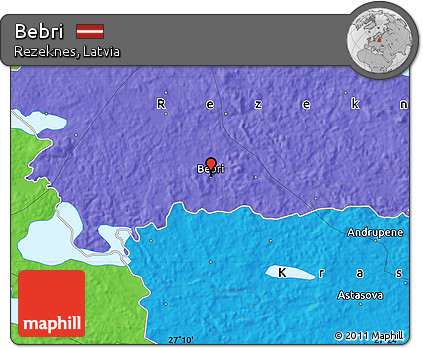 Political Map of Bebri