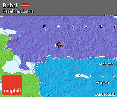 Political Map of Bebri