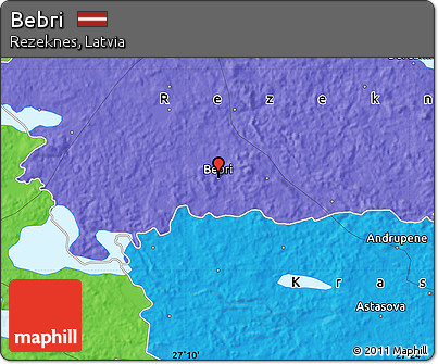 Political Map of Bebri