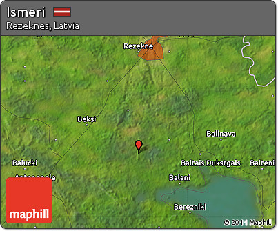 Satellite Map of Ismeri