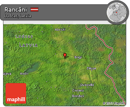 Satellite 3D Map of Rancāni