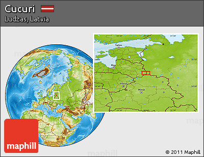 Physical Location Map of Cucuri