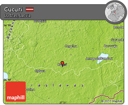 Physical Map of Cucuri