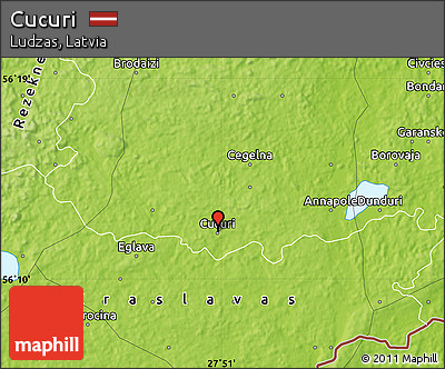 Physical Map of Cucuri