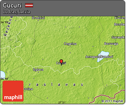 Physical Map of Cucuri