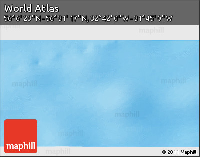 Shaded Relief 3D Map of the Area around 56° 18' 50" N, 32° 13' 30" W