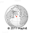 Outline Map of the Area around 56° 18' 50" N, 34° 46' 29" W, rectangular outline