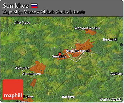 Satellite 3D Map of Semkhoz