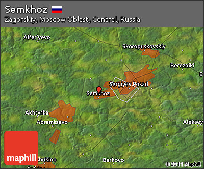 Satellite 3D Map of Semkhoz