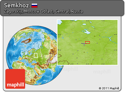 Physical Location Map of Semkhoz