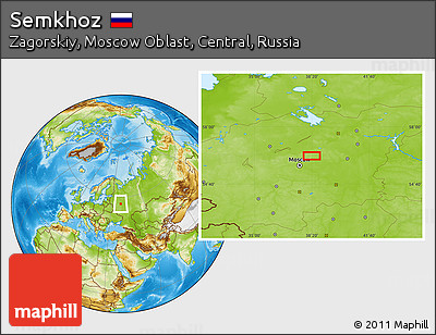 Physical Location Map of Semkhoz