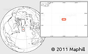 Blank Location Map of the area around 56° 18' 50" N, 39° 1' 29" W