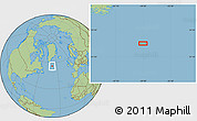 Savanna Style Location Map of the area around 56° 18' 50" N, 39° 1' 29" W