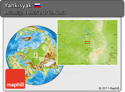 Physical Location Map of Yankisyak