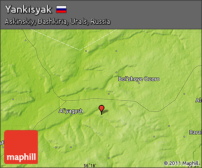 Physical Map of Yankisyak