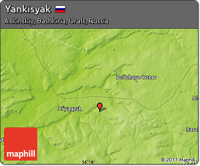 Physical Map of Yankisyak