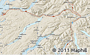 Shaded Relief Map of the area around 56° 18' 50" N, 5° 1' 30" W