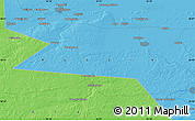 Political Map of the area around 56° 18' 50" N, 65° 31' 30" E