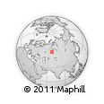 Outline Map of the Area around 56° 18' 50" N, 68° 4' 29" E, rectangular outline