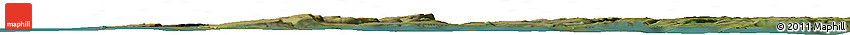 Satellite Horizon Map of the Area around 56° 18' 50" N, 76° 25' 30" W