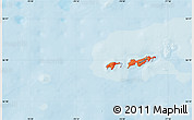 Political Map of the area around 56° 18' 50" N, 78° 7' 30" W