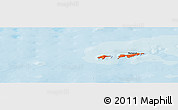 Political Panoramic Map of the area around 56° 18' 50" N, 78° 7' 30" W