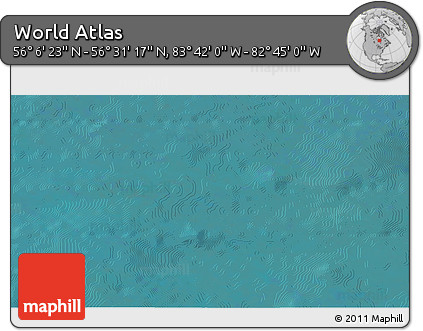 Satellite 3D Map of the Area around 56° 18' 50" N, 83° 13' 29" W