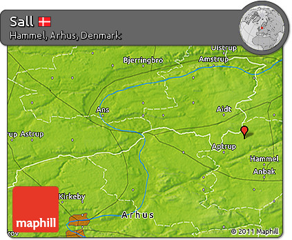 Physical 3D Map of Sall