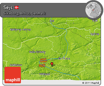 Physical 3D Map of Sejs