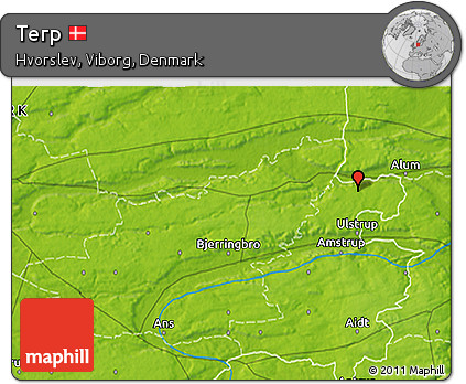 Physical 3D Map of Terp