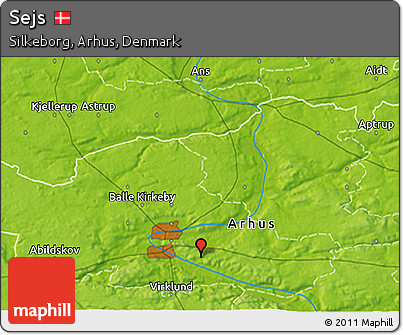Physical 3D Map of Sejs