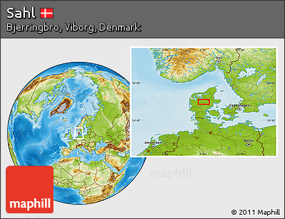 Physical Location Map of Sahl