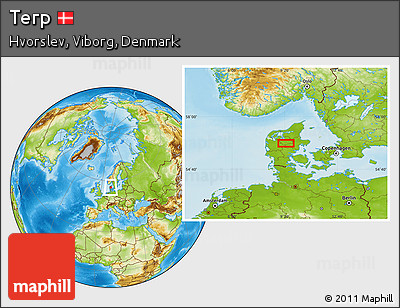 Physical Location Map of Terp