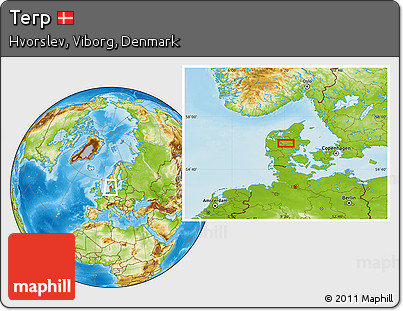 Physical Location Map of Terp