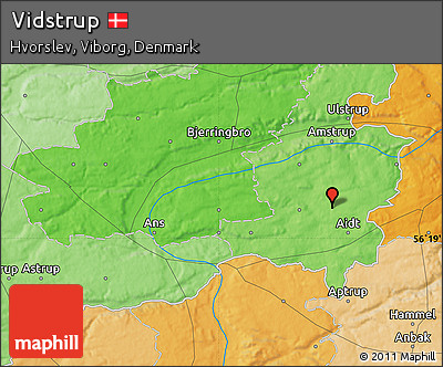 Political Map of Vidstrup