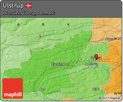 Political Map of Ulstrup